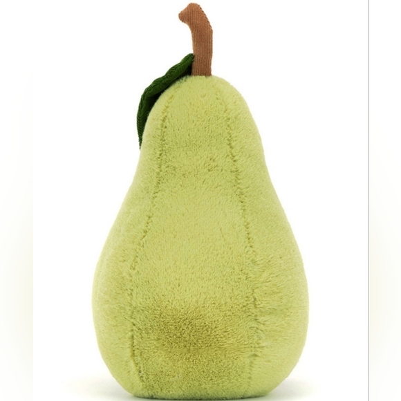 Jellycat Amuseable Pear 🍐 Soft & Plush 9.5x5" NWT - Picture 3 of 6